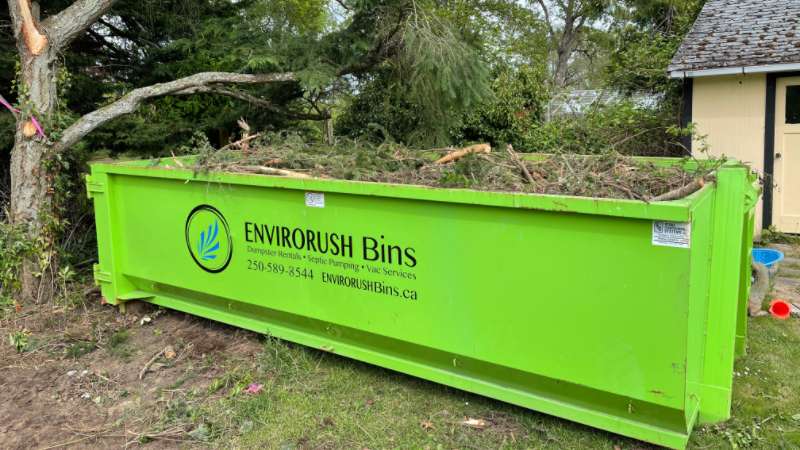 Dumpsters for landscaping and green waste